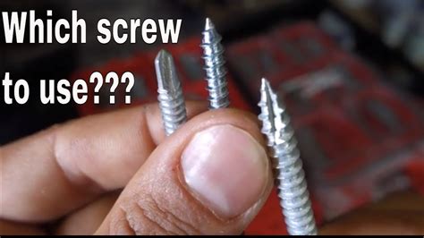 can sheet metal screws be used in wood|plywood to thin aluminum screws.